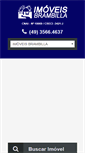 Mobile Screenshot of imoveisbrambilla.com.br